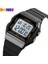 Açık Yeşil Skmeı Açık Spor Izle Erkekler Saatler Moda Basit Saatler Kadın Takvim Pu Kayış 5bar Su Geçirmez Dijital Saat Reloj Hombre (Yurt Dışından) 2