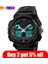 Yeşil Skmeı Erkekler Spor Kuvars Saatler Moda Açık Adam Saat Izle 2 Kez Su Geçirmez Dijital Erkekler Üst Kol Saati Reloj Hombre 1270 (Yurt Dışından) 5