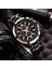 Gümüş Beyaz Curren 8023 Kuvars Izle Erkekler Su Geçirmez Spor Askeri Saatler Erkek Iş Paslanmaz Çelik Kol Saati Erkek Saat Reloj Hombre (Yurt Dışından) 3