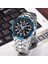 Gümüş Beyaz Curren 8023 Kuvars Izle Erkekler Su Geçirmez Spor Askeri Saatler Erkek Iş Paslanmaz Çelik Kol Saati Erkek Saat Reloj Hombre (Yurt Dışından) 4