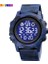 Mavi Izle Skmeı Lüks Akıllı Saat Dijital Spor Bluetooth Kalp Hızı Saati Spor Pedometre Kalori Su Geçirmez Erkek Relojes Inteligen (Yurt Dışından) 1