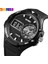 Tüm Kara Kutu Skmeı Izle Erkek Saatler Erkek Kol Saatleri Moda 100 M Su Geçirmez Yüzmek Spor Kronometre Erkekler Izle 3 Zaman LED Dijital Reloj Hombre (Yurt Dışından) 3