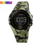 Turuncu Siyah Skmeı Moda Izle Spor Renkli Genç Dijital Saat Erkek Kız Kol Saati Su Geçirmez LED Ince Genç Izle Reloj Hombre (Yurt Dışından) 3
