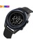 Siyah Siyah Kutu Açık Spor Izle 100 M Su Geçirmez Dijital Izle Erkekler Moda LED Işık Kronometre Bilek Izle Erkek Saat Skmeı Reloj Hombre (Yurt Dışından) 2