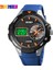 Siyah Kara Kutu Skmeı Erkekler Kuvars Dijital Saat Yaratıcı Çift Ekran Spor Saatler Erkek Su Geçirmez LED Kol Saati Montre Homme Saat Relojes (Yurt Dışından) 3