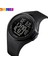 Siyah Skmeı 1602 Dokunmatik Ekran Dijital Erkek Izle Su Geçirmez LED Işıklı Çalar Saat Düşmeye Dayanıklı Spor Saatler Montre Homme (Yurt Dışından) 4