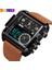 Gül Altın Kahverengi Skmeı 1391 Erkekler Kuvars Analog Dijital Spor Saatler Moda Askeri Siyah Saat Erkek Su Geçirmez Saat Relogio Masculino (Yurt Dışından) 5