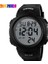 Siyah Skmeı Marka Erkek Spor Saatler Yüzmek 50 M Su Geçirmez Dijital LED Askeri Izle Saat Erkek Elektronik Kol Saatleri Reloj Hombre (Yurt Dışından) 1
