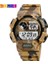 Camo Haki Skmeı 1723 Kamuflaj Erkek Saat Spor Saatleri LED Dijital Kronometre Su Geçirmez Kol Saatleri Erkekler Için Relogio Masculino (Yurt Dışından) 1