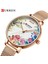 S-Altın Curren Lüks Gül Kadınlar Için Izle Bilezik Saatler Üst Marka Bayanlar Casual Kuvars Izle Çelik Kadın Kol Saati Montre Femme R (Yurt Dışından) 2