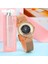 Pembe Skmeı Kadın Bilezik Izle Mujer Altın Relojes Küçük Kadran Kuvars Eğlence Izle Popüler Kol Saati Saat Kadın Bayan Saatler (Yurt Dışından) 4