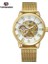 M4G1 Forsining Lüks Izle Adam Mekanik Kol Saatleri Erkekler Için Clockwork El Saati Mekanik Koca Saatler Reloj (Yurt Dışından) 1