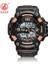 Gül Altın Moda Kuvars Dijital Erkek Izle Çift Zamanlı Ordu Yeşil Spor Adam Kol Saatleri Reloj Hombre Su Geçirmez LED Erkek Dalgıç Saatler Hediye (Yurt Dışından) 1