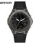 6067 Siyah Sanda Üst Marka Lüks Bayanlar Saatler LED Analog Dijital Ekran Kuvars Kadın Izle Paslanmaz Çelik Kol Saati Reloj Mujer (Yurt Dışından) 1