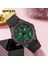 6067 Siyah Sanda Üst Marka Lüks Bayanlar Saatler LED Analog Dijital Ekran Kuvars Kadın Izle Paslanmaz Çelik Kol Saati Reloj Mujer (Yurt Dışından) 3