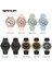6067 Siyah Sanda Üst Marka Lüks Bayanlar Saatler LED Analog Dijital Ekran Kuvars Kadın Izle Paslanmaz Çelik Kol Saati Reloj Mujer (Yurt Dışından) 5