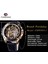 Kahverengi Altın Forsining Şeffaf Kasa Dişli Hareketi Steampunk Erkekler Otomatik Izle Üst Marka Lüks Açık Çalışma Tasarımı Kendinden Kurmalı (Yurt Dışından) 4