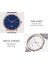 Rgwhıte Mını Focus 2019 Moda Minimalist Kuvars Erkek Saatler Üst Marka Lüks Ultra Ince Örgü Kayış Tarihi Mavi Kadran Kentsel Modern Saat (Yurt Dışından) 5