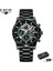 Siyah Yeşil Lıge Yeni Saatler Erkek Lüks Marka Büyük Arama Izle Erkekler Su Geçirmez Kuvars Kol Saati Spor Chronograph Saat Relogio Masculino (Yurt Dışından) 1