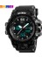 Siyah Yeni Moda Erkekler Spor Saatler Skmeı Marka Kuvars Analog LED Dijital Askeri Su Geçirmez Saat Kol Saatleri Relogio Masculino (Yurt Dışından) 1
