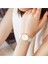 Gül Siyah Kara Kutu Wwoor 2022 Kadın Izle Moda Deri Kuvars Bilezik Izle Üst Marka Lüks Su Geçirmez Bayanlar Kol Saati Montre Femme Feminino (Yurt Dışından) 5