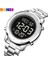 Çelik 3 Skmeı Dijital Saat Erkekler Için Lüks Moda Tam Çelik Elektronik Saatler Chrono Geri Sayım Erkek Kol Saati Relogio Masculino (Yurt Dışından) 4