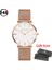 HM-CB36-4 Hannah Martin Lüks Izle Kadın Bilezik Saatler Üst Marka Bayanlar Casual Kuvars Izle Çelik Kadın Kol Saati Montre Femme (Yurt Dışından) 1