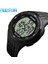 Siyah Synoke Erkekler Dijital Saat LED Ekran Su Geçirmez Erkek Kol Saati Chronograph Takvim Alarm Hafta Spor Saatler Relogio Masculino (Yurt Dışından) 1