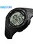 Siyah Synoke Erkekler Dijital Saat LED Ekran Su Geçirmez Erkek Kol Saati Chronograph Takvim Alarm Hafta Spor Saatler Relogio Masculino (Yurt Dışından) 2