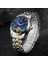 M4S1 Forsininng Mekanik Erkek Izle Üst Markalar Tourbillon Su Geçirmez Takvim Paslanmaz Çelik Kayış ile Moda Kol Saati (Yurt Dışından) 3