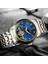 M4S1 Forsininng Mekanik Erkek Izle Üst Markalar Tourbillon Su Geçirmez Takvim Paslanmaz Çelik Kayış ile Moda Kol Saati (Yurt Dışından) 4