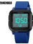 Mavi Siyah Dijital Hareket Izle Erkek Kronometre Geri Sayım LED Işık 5bar Su Geçirmez Kol Saati Tarih Saat Reloj Hombre Skmeı Montre Homme (Yurt Dışından) 5