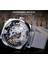 W1076-2 Forsining Yeni Moda Mekanik Saat Erkekler Için Kare Otomatik Analog Gümüş Ince Örgü Çelik Bant Izle Relojes Hombre (Yurt Dışından) 3