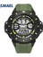 Turuncu Izle Smael Erkek Saatler Askeri Izle Erkekler Su Geçirmez Rahat Spor Saat LED Dijital Analog Kuvars Kol Saati Erkek Reloj Hombre 1519 (Yurt Dışından) 3