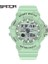 3037 Ms Matcha Yeşili Sanda Lüks Çift Ekran Kuvars Izle Otomatik Tarih Saati Su Geçirmez Spor Saat Erkek Aydınlık Saat Reloj De Hombre (Yurt Dışından) 1