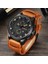 Kahverengi Kahverengi Curren 8225 Ordu Askeri Kuvars Erkek Saatler Top Marka Lüks Deri Erkek Izle Rahat Spor Erkek Saat Izle Relogio Masculino (Yurt Dışından) 4