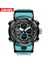 Siyah Beyaz Smael Erkekler Spor Saatler Büyük Arama Çift Ekran LED Dijital Açık Askeri Su Geçirmez Saatler Çok Fonksiyonlu Moda Izle Adam (Yurt Dışından) 2