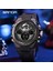 Siyah Mavi G Stil Askeri Saatler Şok Erkekler Moda Kafatası Saat Elektronik Kuvars Adam Spor Kol Saati Yüzmek Relogio Masculino 2023 (Yurt Dışından) 2
