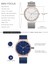 Rgwhıte Mını Focus 2019 Moda Minimalist Kuvars Erkek Saatler Üst Marka Lüks Ultra Ince Örgü Kayış Tarihi Mavi Kadran Kentsel Modern Saat (Yurt Dışından) 4