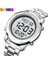 Siyah Altın Deri Skmeı Sokak Modası Büyük Sayılar Chrono Alarm Elektronik Saat Su Geçirmez Aydınlık Dijital Basit Erkek Izle 2 WATCHBAND1864 (Yurt Dışından) 2