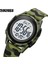 Siyah Siyah Skmeı Spor Saatleri Erkekler Askeri Saatler Çalar Saat Şok Dayanıklı Su Geçirmez Dijital Saat Reloj Hombre 1893 Montre Homme (Yurt Dışından) 2