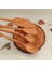 Ahşap Tahta Kaşık ve Spatula Seti - El Yapımı - Zeytin Ağacı - 24,28,30,31 cm 2