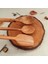 Ahşap Tahta Kaşık ve Spatula Seti - El Yapımı - Zeytin Ağacı - 24,28,30 cm 2