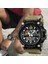Siyah Kırmızı Skmeı Chronograph Spor Saatler Erkekler Kuvars Üç Zamanlı LED Dijital Saat Askeri Su Geçirmez Kol Saatleri Saat Reloj Hombre (Yurt Dışından) 3