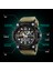 Siyah Kırmızı Skmeı Chronograph Spor Saatler Erkekler Kuvars Üç Zamanlı LED Dijital Saat Askeri Su Geçirmez Kol Saatleri Saat Reloj Hombre (Yurt Dışından) 5