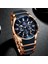 Gül Mavisi Aracı Ödül Spor Erkek Saatler Lüks Marka Lumious Eller Chronograph Erkek Kol Saatleri Erkek Su Geçirmez Tam Çelik Montre Homme 2021 (Yurt Dışından) 2