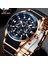 Gül Mavisi Aracı Ödül Spor Erkek Saatler Lüks Marka Lumious Eller Chronograph Erkek Kol Saatleri Erkek Su Geçirmez Tam Çelik Montre Homme 2021 (Yurt Dışından) 3