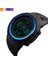 Siyah Mavi Skmeı Marka Erkekler Spor Saatler Moda Chronos Geri Sayım Su Geçirmez LED Dijital Saat Adam Askeri Kol Saati Relogio Masculino (Yurt Dışından) 1