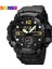 Siyah Skmeı Askeri Spor Izle Adam 3 Zaman LED Işık Dijital Saatler Moda Elektronik Kronometre Chrono Saat Erkek Kol Saati (Yurt Dışından) 1