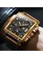 25 Altın Beyaz L 2023 Olevs Orijinal Altın Izle Erkekler Için Lüks Marka Askeri Deri Büyük Altın Chronograph Erkek Kol Saatleri Relogio Masculino (Yurt Dışından) 4